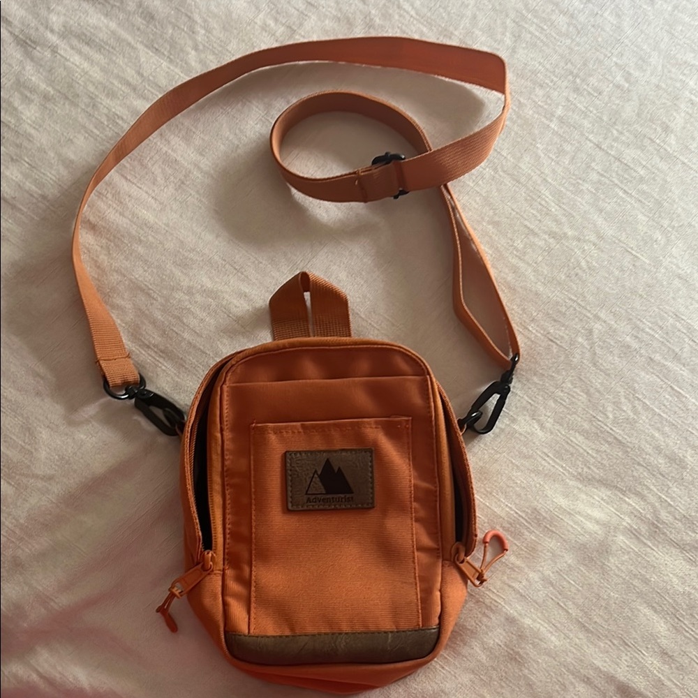 Orange Crossbody Bag